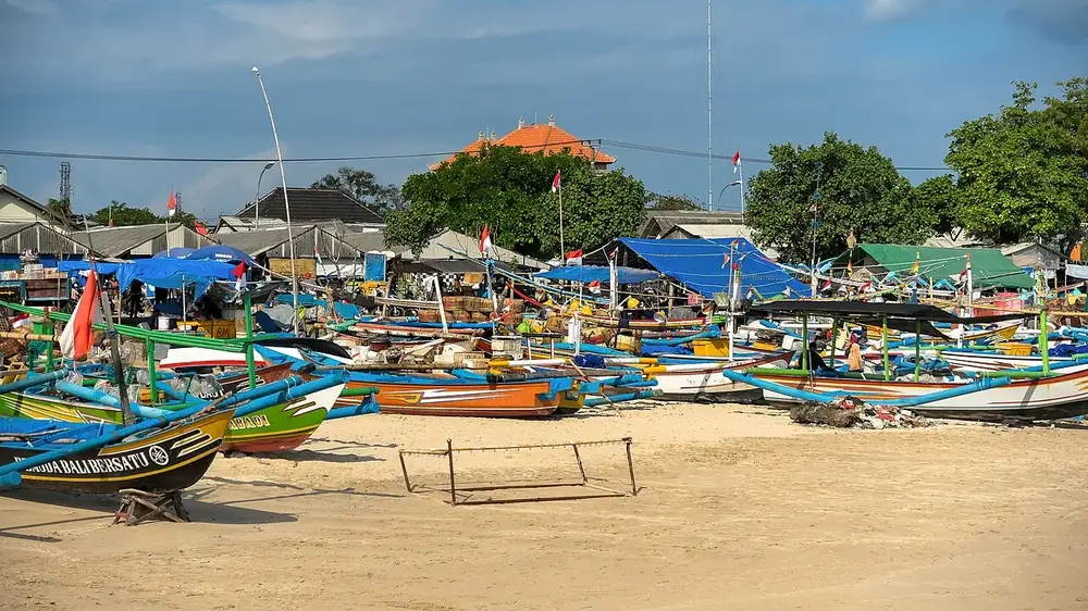 Poisson grillé directement du marché — Jimbaran (Kedonganan), Où rouler depuis Balangan