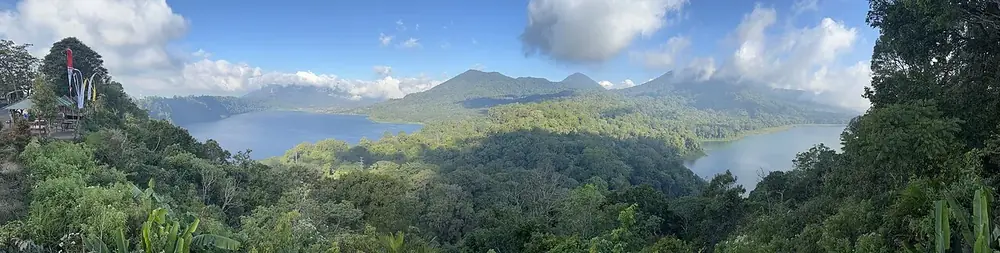 Le plus calme des trois lacs de Bedugul — Lac Tamblingan, Où rouler depuis Bedugul