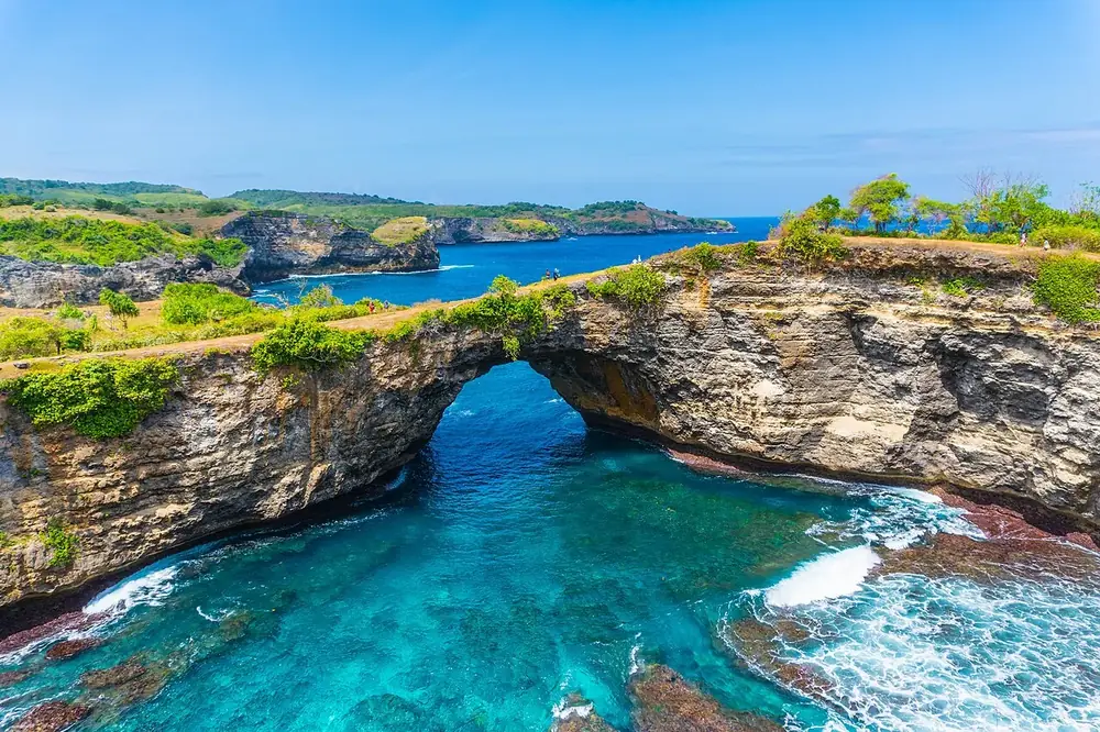 Venez à marée basse pour la piscine naturelle — Angel's Billabong & Broken Beach, Où rouler depuis Nusa Penida